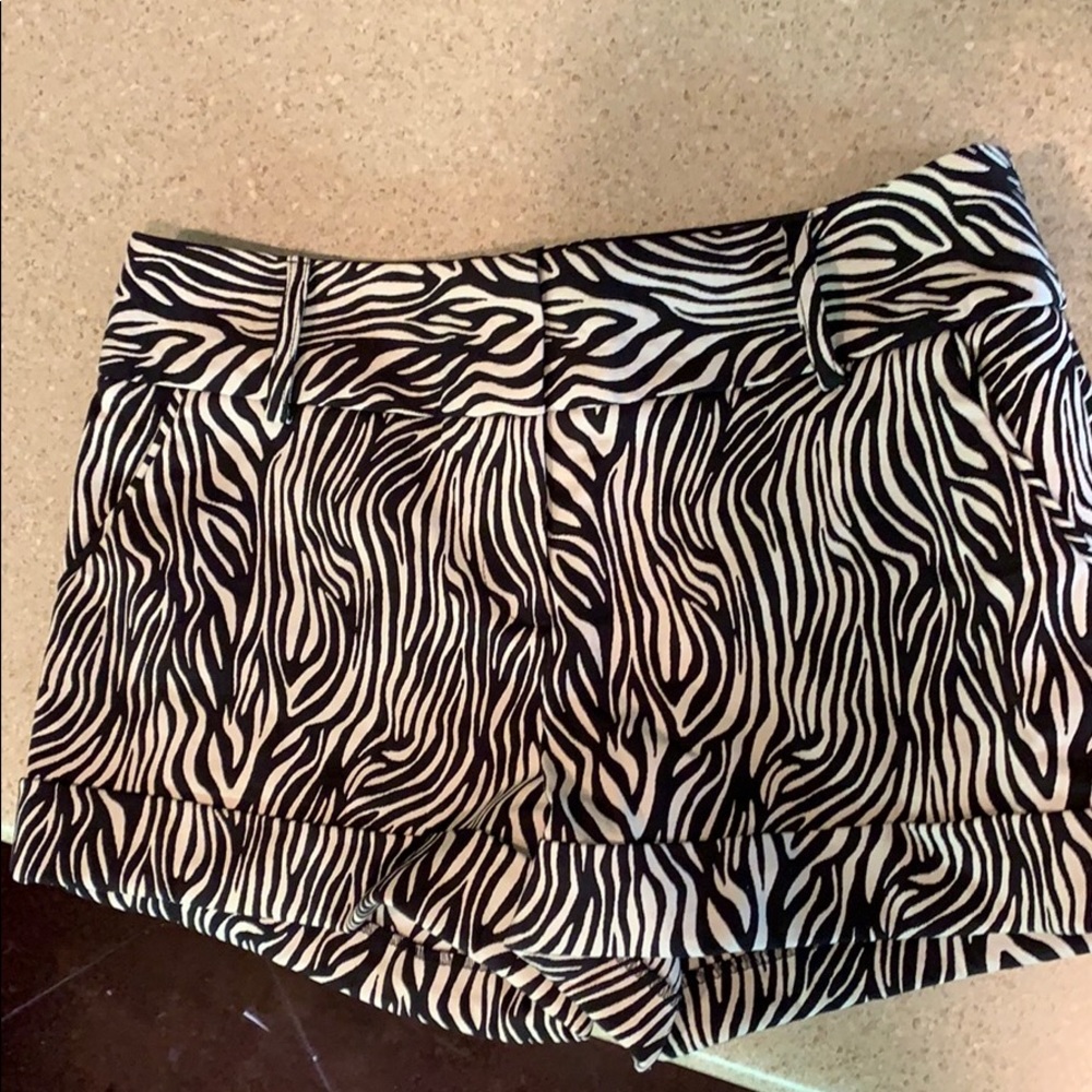 Milly zebra print shorts